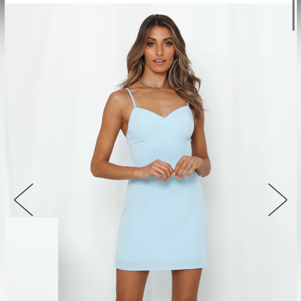 Hello Molly Next Contender Dress Blue